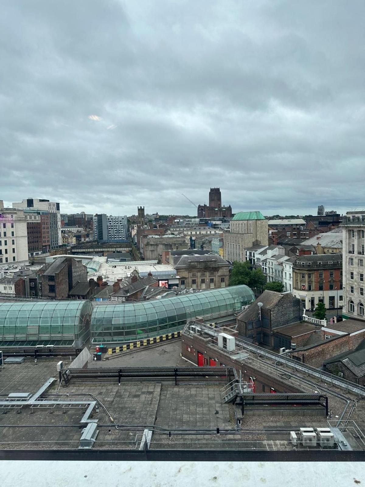 Stunning City View Studio Lejlighed Liverpool Eksteriør billede
