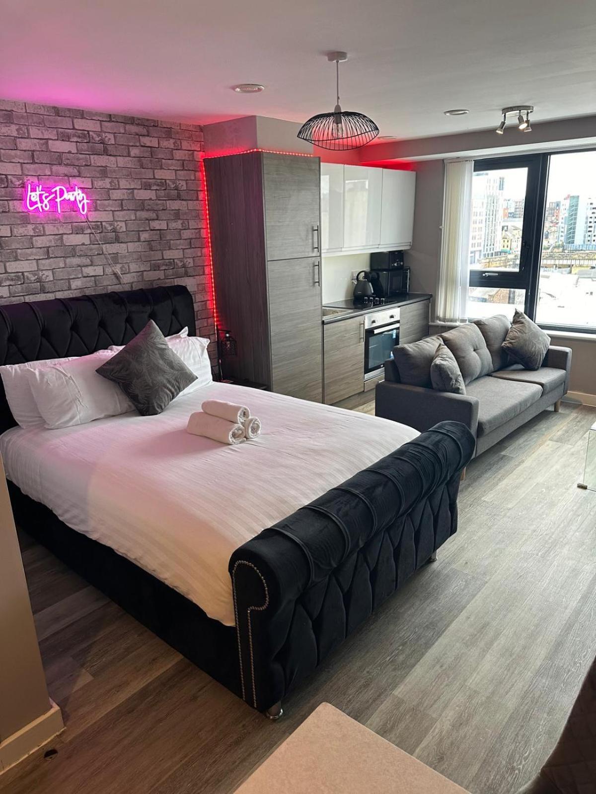 Stunning City View Studio Lejlighed Liverpool Eksteriør billede